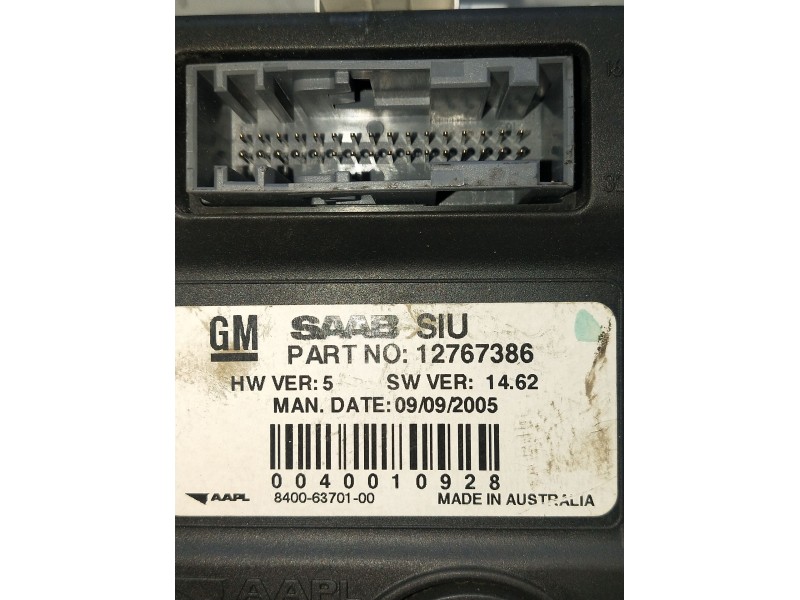 Recambio de cuadro instrumentos para saab 9-5 (ys3e) 2.3 turbo referencia OEM IAM 84006370100 004006370100 