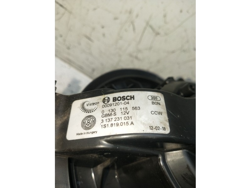 Recambio de motor calefaccion para seat mii (kf1, ke1) 1.0 referencia OEM IAM 0009120104 0130115563 