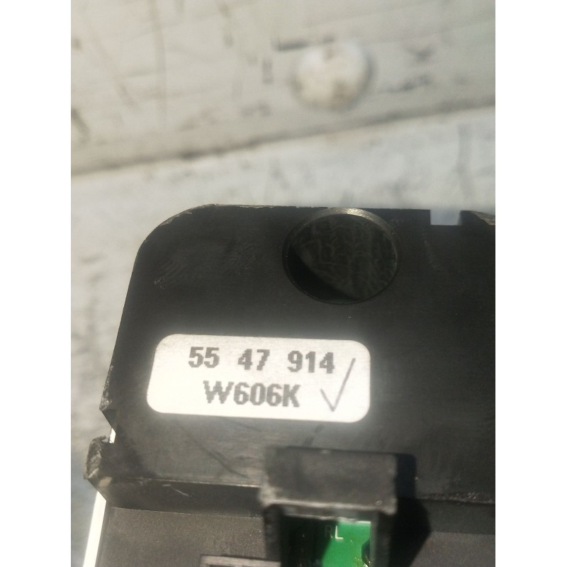 Recambio de mando elevalunas delantero izquierdo para saab 9-5 (ys3e) 2.3 turbo referencia OEM IAM 5547914 W606K 