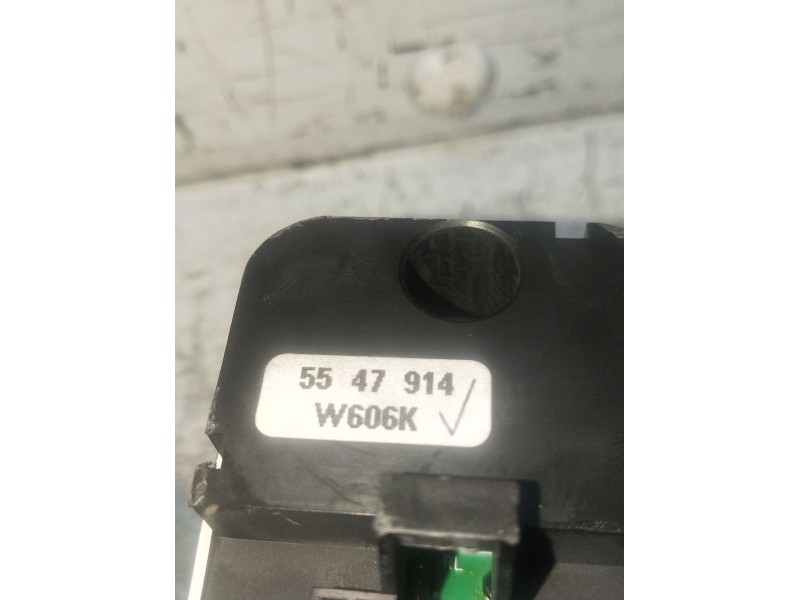 Recambio de mando elevalunas delantero izquierdo para saab 9-5 (ys3e) 2.3 turbo referencia OEM IAM 5547914 W606K 