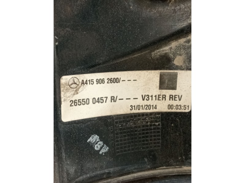 Recambio de piloto trasero derecho para mercedes-benz citan monospace (w415) 109 cdi (415.703) referencia OEM IAM A4159062600 26