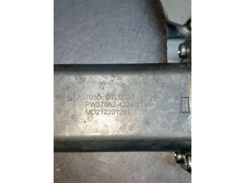 Recambio de elevalunas trasero derecho para dacia spring ev (b6m1) referencia OEM IAM MD212201261 PW578A243242135 