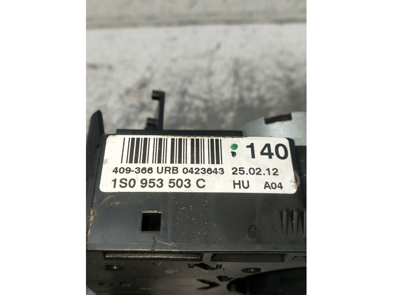 Recambio de mando luces para seat mii (kf1, ke1) 1.0 referencia OEM IAM 1S0953503C  