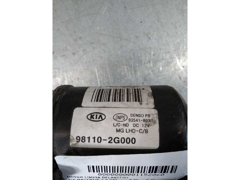 Recambio de motor limpia delantero para kia magentis 2.0 cat referencia OEM IAM 035418030 981102G000 