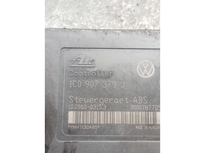 Recambio de abs para volkswagen bora i (1j2) 1.9 tdi referencia OEM IAM 1C0907379J 1J0614117F 10020600374