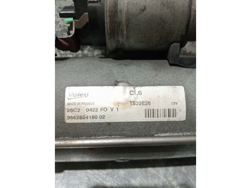 Recambio de motor arranque para peugeot 5008 (0u_, 0e_) 1.6 hdi referencia OEM IAM 9662854180  