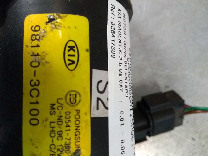 Recambio de motor limpia delantero para kia magentis 2.5 v6 cat referencia OEM IAM 035417300 981103C00 