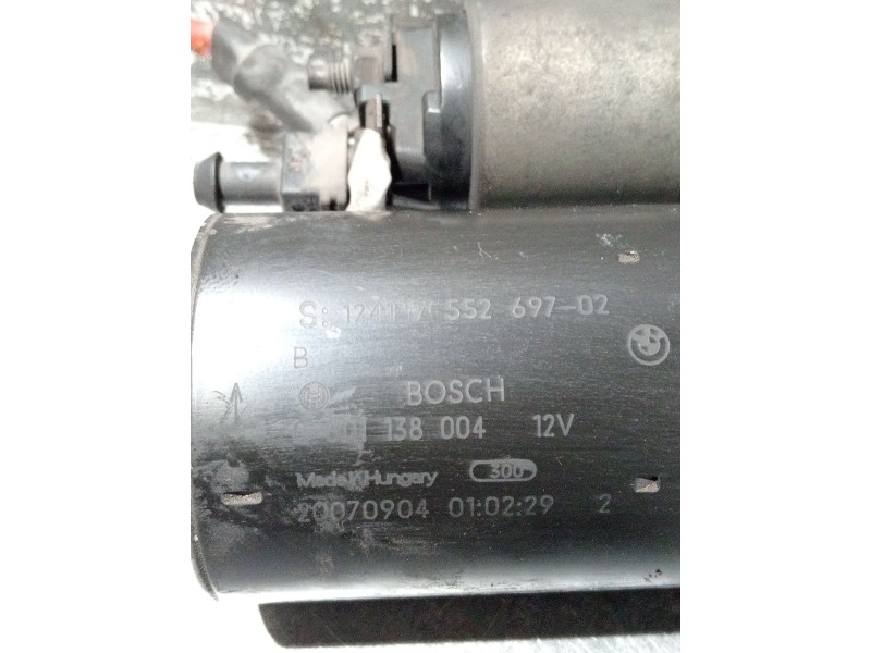 Recambio de motor arranque para mini mini (r56) one referencia OEM IAM 12417552697 0001138004 