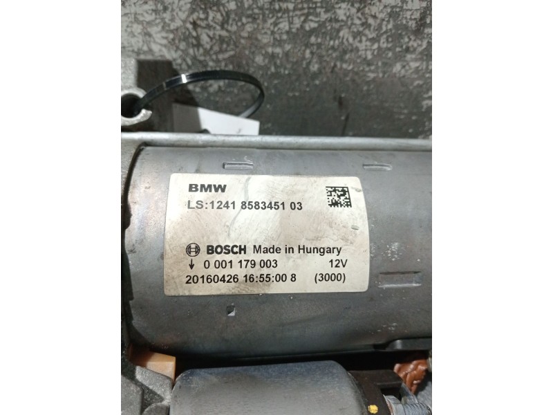 Recambio de motor arranque para bmw 3 touring (f31) 318 d referencia OEM IAM 858345103 0001179003 