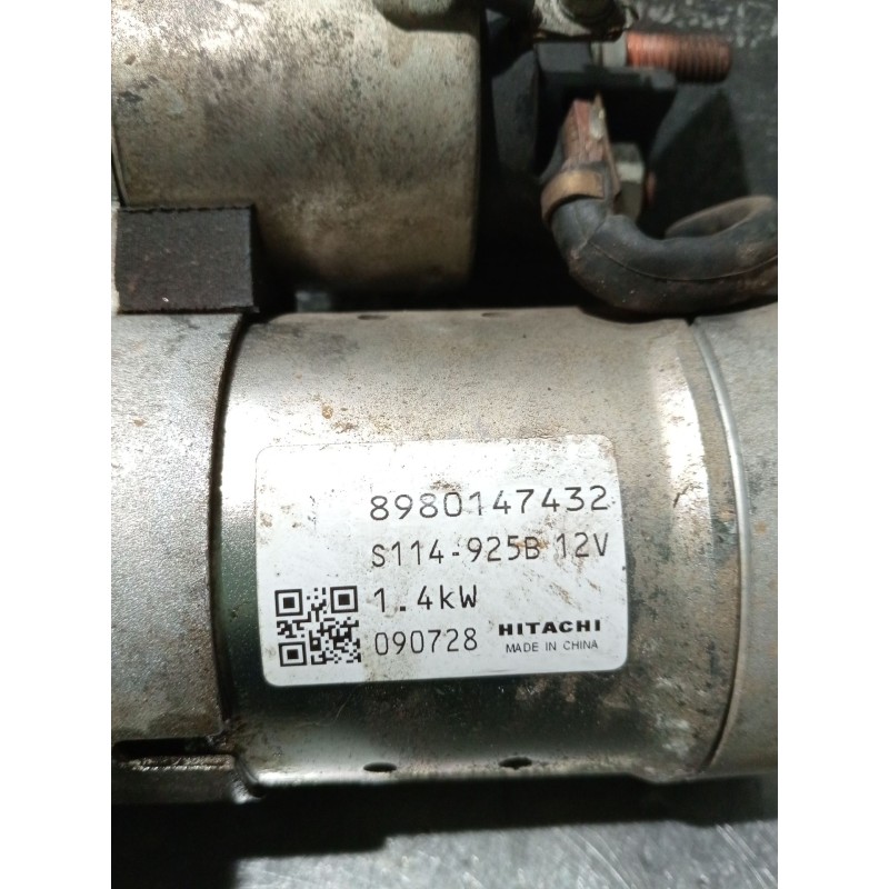 Recambio de motor arranque para opel zafira / zafira family b (a05) 1.7 cdti (m75) referencia OEM IAM 8980147432 S114925B 