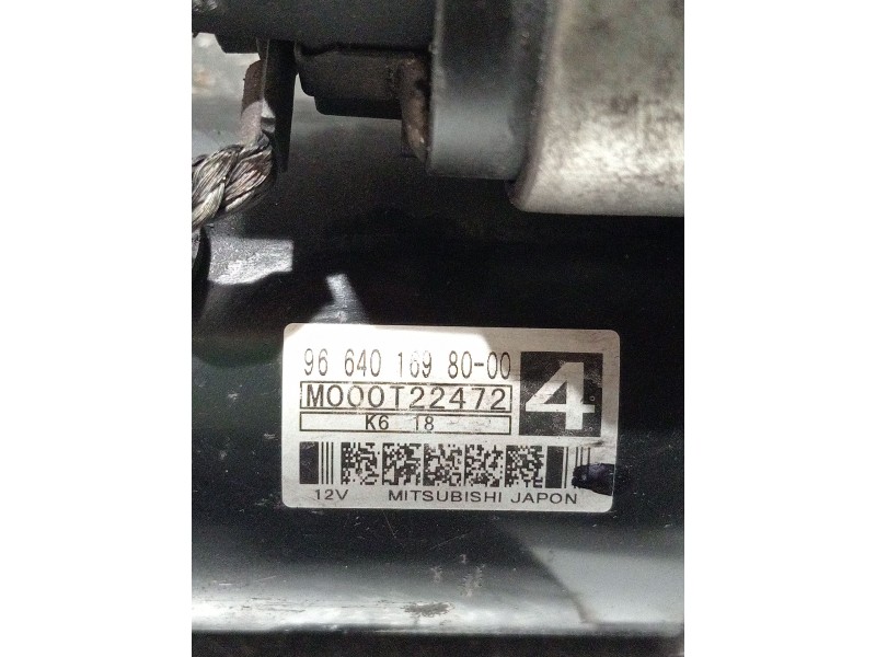 Recambio de motor arranque para peugeot 307 (3a/c) 1.6 hdi referencia OEM IAM 9664016980  