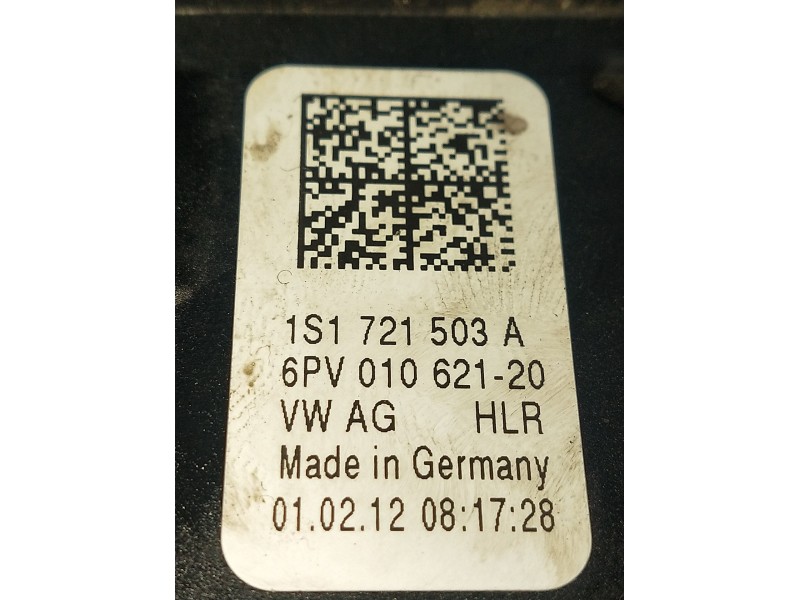Recambio de potenciometro pedal para seat mii (kf1, ke1) 1.0 referencia OEM IAM 1S1721503A 6PV01062120 