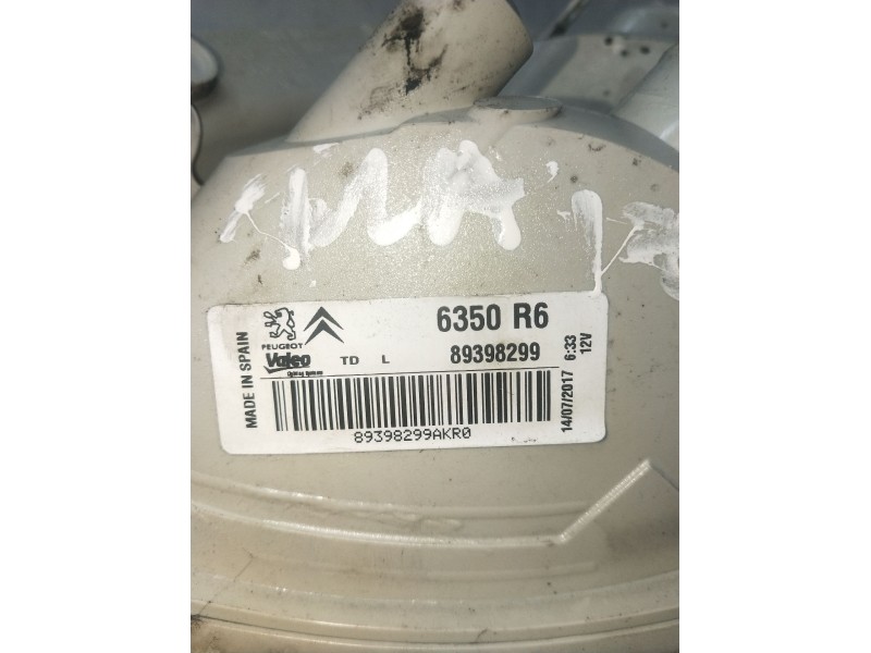 Recambio de piloto trasero izquierdo para citroën c3 pluriel (hb_) 1.6 referencia OEM IAM 89398299 9350R6 