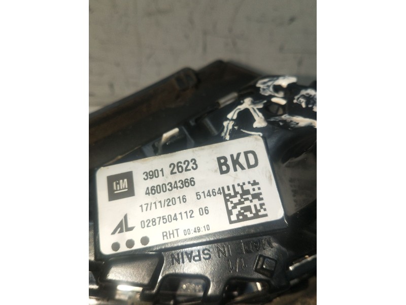 Recambio de piloto trasero izquierdo interior para opel corsa e (x15) 1.4 (08, 68) referencia OEM IAM 460034366 39012623 