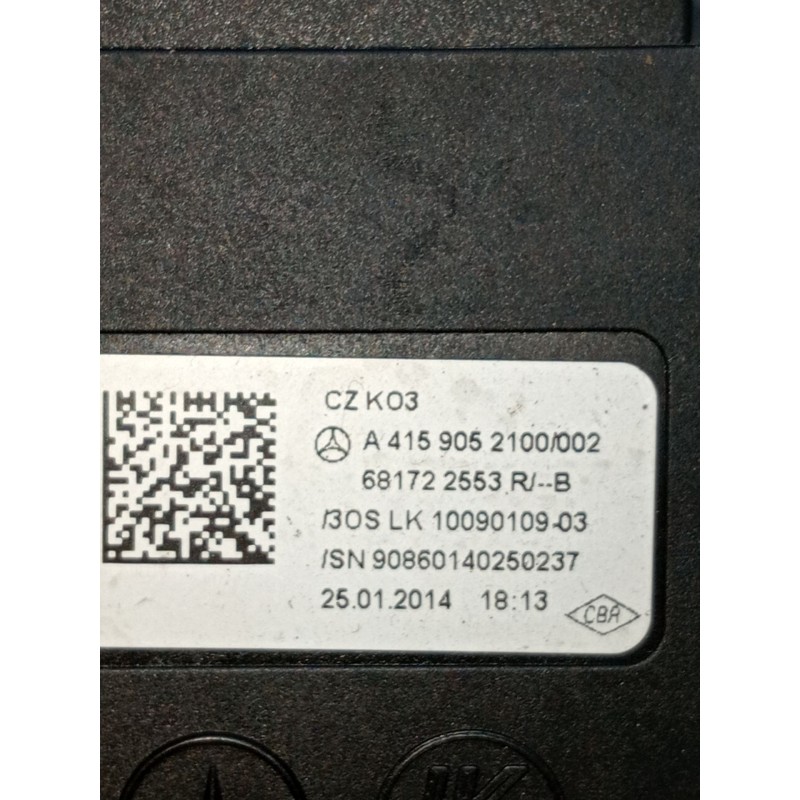 Recambio de mando luces para mercedes-benz citan monospace (w415) 109 cdi (415.703) referencia OEM IAM A4159052100 681722553R 