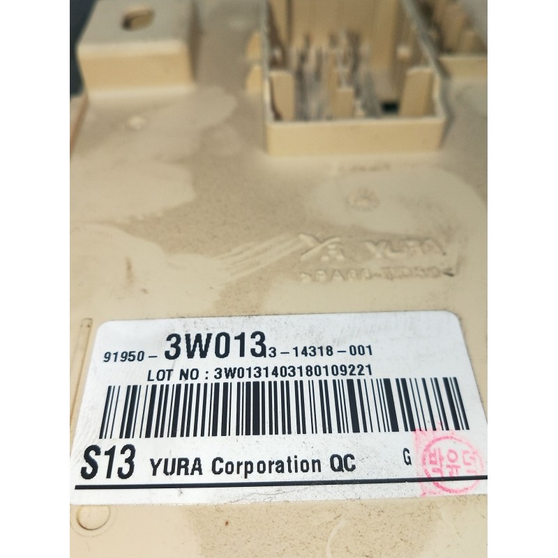 Recambio de caja reles / fusibles para kia sportage iii (sl) 1.6 gdi referencia OEM IAM 919503W013  