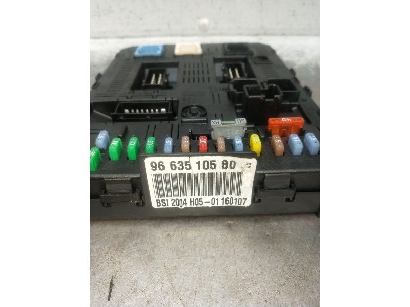 Recambio de caja reles / fusibles para peugeot 307 (3a/c) 1.6 hdi referencia OEM IAM 9663510580 BSI2004H0501160107 