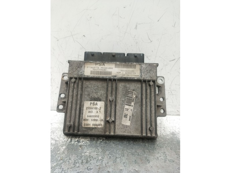 Recambio de centralita motor uce para peugeot 206 hatchback (2a/c) 1.4 i referencia OEM IAM 9644625680 9647759680 
