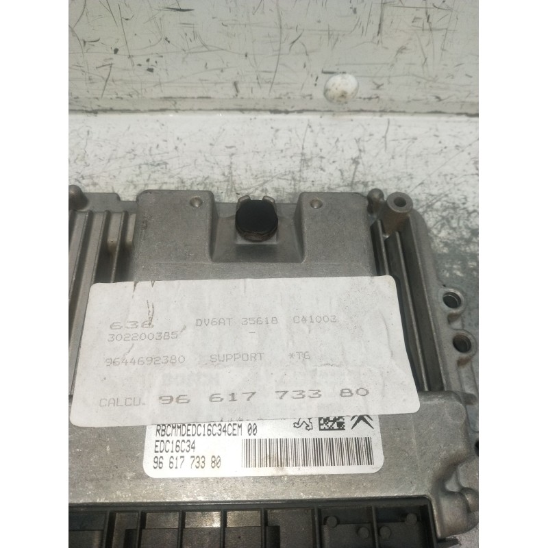 Recambio de centralita motor uce para peugeot 307 (3a/c) 1.6 hdi referencia OEM IAM 9661773380 9644692380 302200385