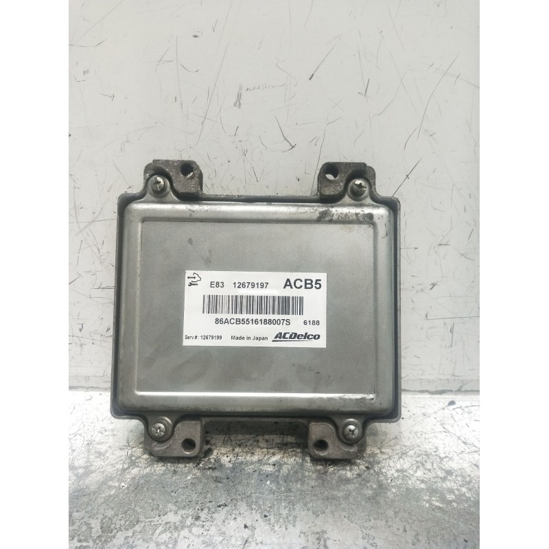 Recambio de centralita motor uce para opel corsa e (x15) 1.4 (08, 68) referencia OEM IAM E8312679197 86ACB5516188007S 12679199