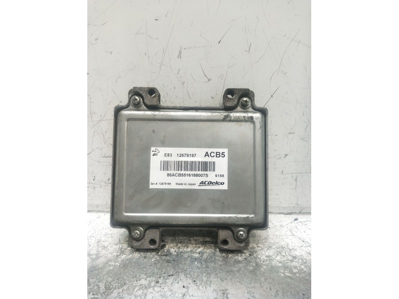 Recambio de centralita motor uce para opel corsa e (x15) 1.4 (08, 68) referencia OEM IAM E8312679197 86ACB5516188007S 12679199