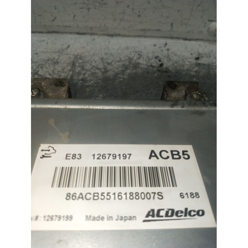 Recambio de centralita motor uce para opel corsa e (x15) 1.4 (08, 68) referencia OEM IAM E8312679197 86ACB5516188007S 12679199