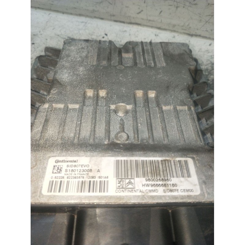 Recambio de centralita motor uce para peugeot 5008 (0u_, 0e_) 1.6 hdi referencia OEM IAM 9800268980 HW9666681180 