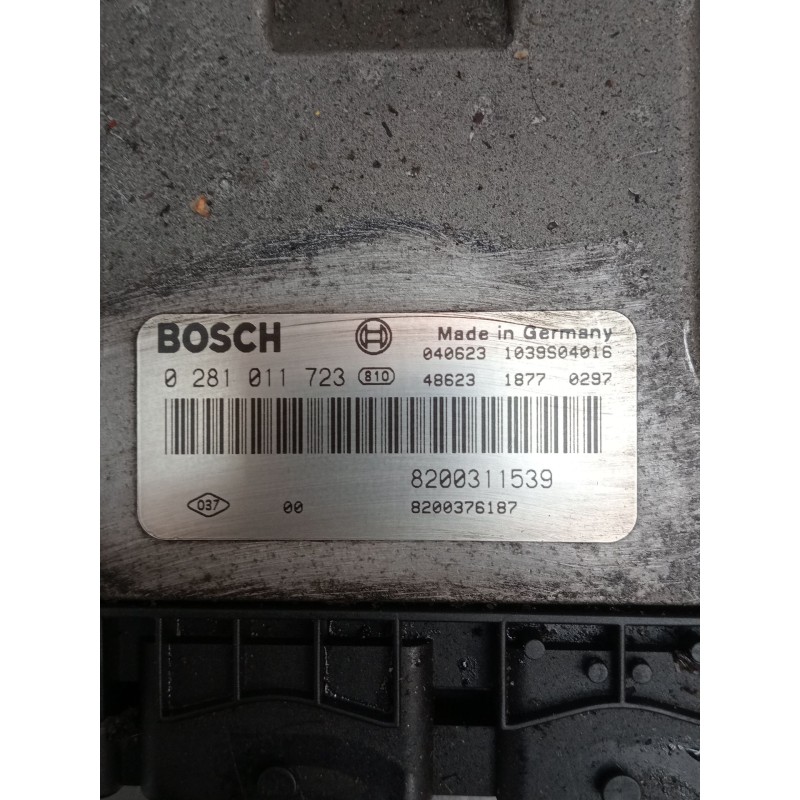 Recambio de centralita motor uce para renault laguna ii grandtour (kg0/1_) 1.9 dci (kg0g) referencia OEM IAM 0281011723 82003115