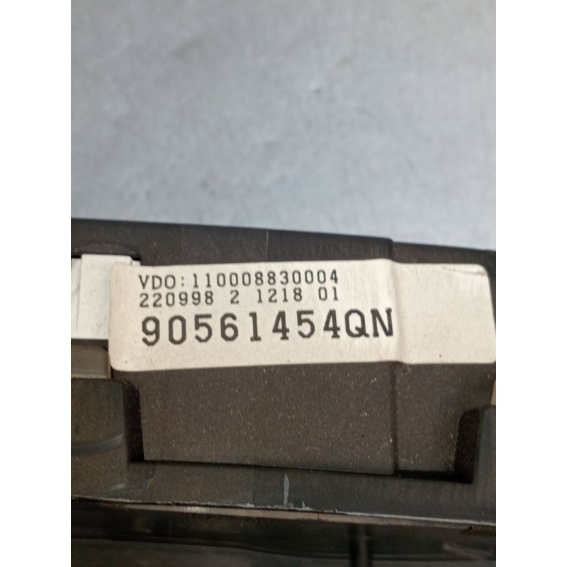 Recambio de cuadro instrumentos para opel astra g hatchback (t98) 1.6 16v (f08, f48) referencia OEM IAM 2209982121801 90561454QN