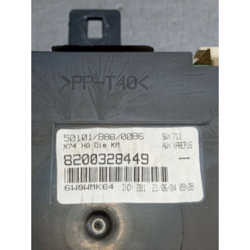 Recambio de cuadro instrumentos para renault laguna ii grandtour (kg0/1_) 1.9 dci (kg0g) referencia OEM IAM 8200328449  