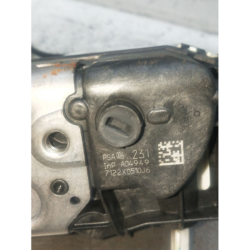 Recambio de motor cierre centralizado delantero izquierdo para peugeot 5008 (0u_, 0e_) 1.6 hdi referencia OEM IAM 7122X0510J6 5P