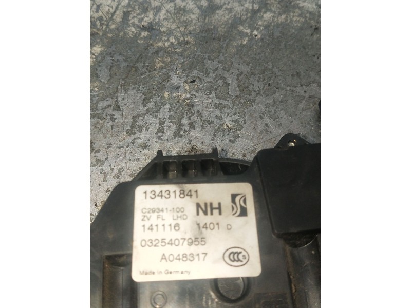 Recambio de motor cierre centralizado delantero izquierdo para opel corsa e (x15) 1.4 (08, 68) referencia OEM IAM 0325407955 134