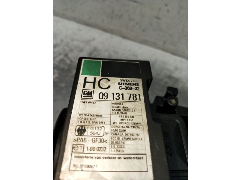 Recambio de conmutador de arranque para mazda 3 (bk) 1.6 (bk14) referencia OEM IAM 09131781 5WK4763 C36832