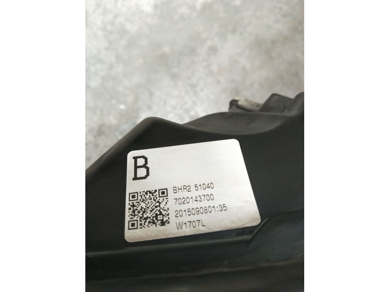Recambio de faro izquierdo para mazda 3 (bm, bn) 2.2 d referencia OEM IAM BHR251040 7020143700 XENON
