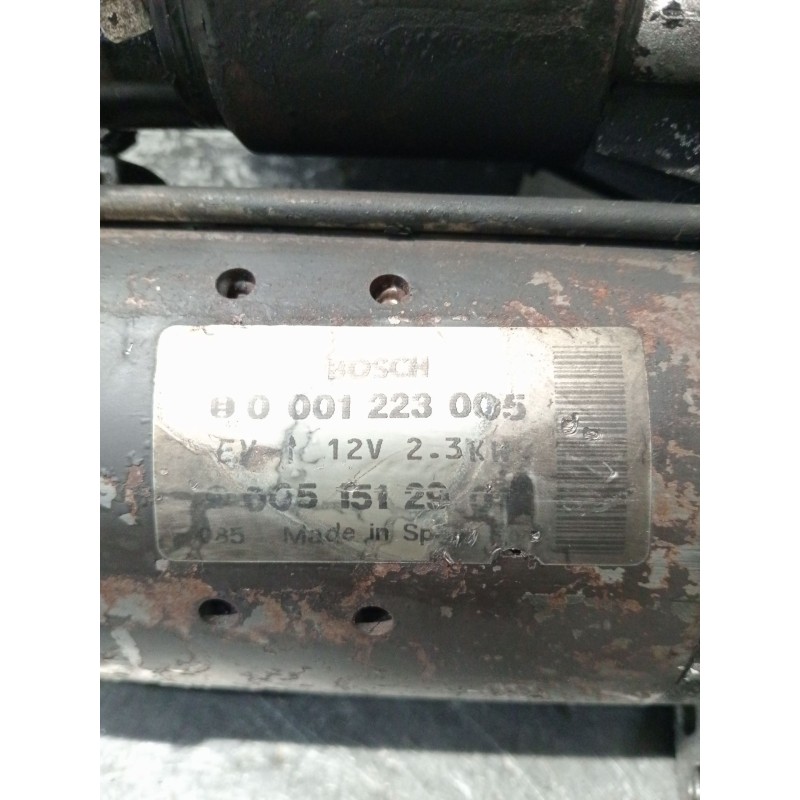 Recambio de motor arranque para mercedes-benz clk (c209) clk 270 cdi (209.316) referencia OEM IAM 005151290 0001223005 