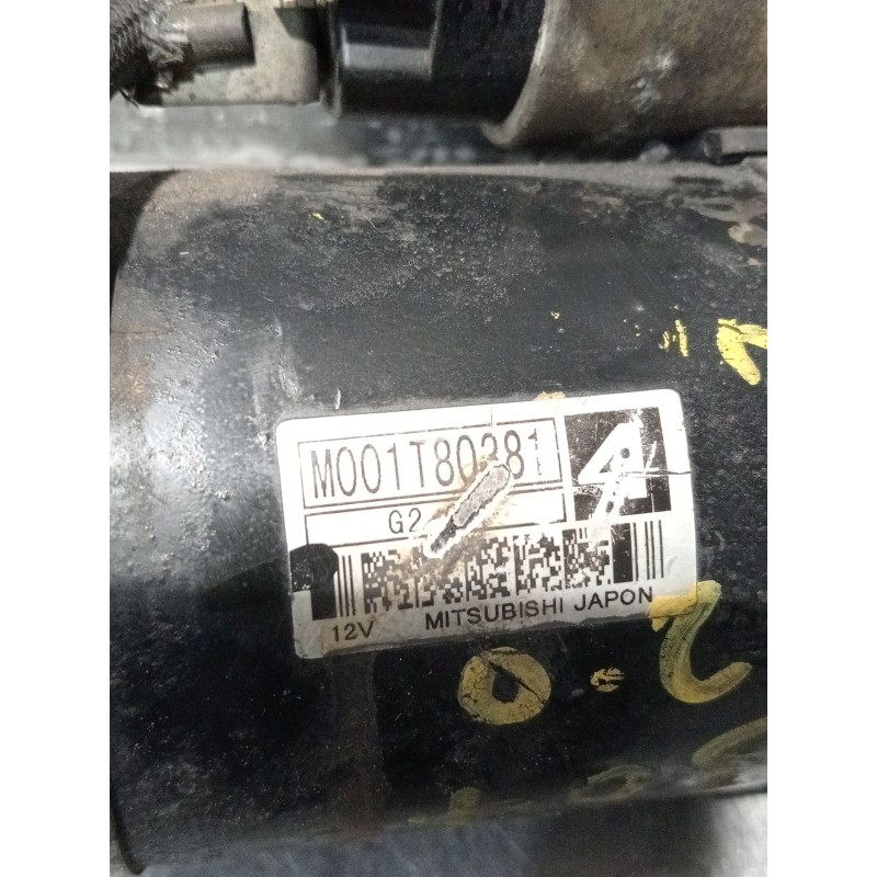 Recambio de motor arranque para peugeot 206 hatchback (2a/c) 2.0 hdi 90 referencia OEM IAM M001T80381  