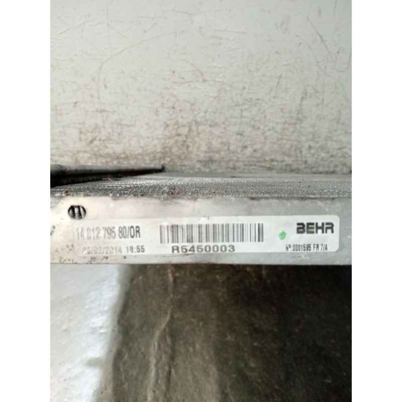 Recambio de radiador agua para citroën jumpy 2.0 hdi fap cat (rhg / dw10uted4) referencia OEM IAM R5450003 1401279580 