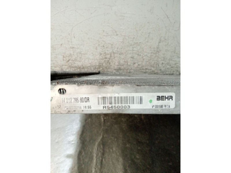 Recambio de radiador agua para citroën jumpy 2.0 hdi fap cat (rhg / dw10uted4) referencia OEM IAM R5450003 1401279580 