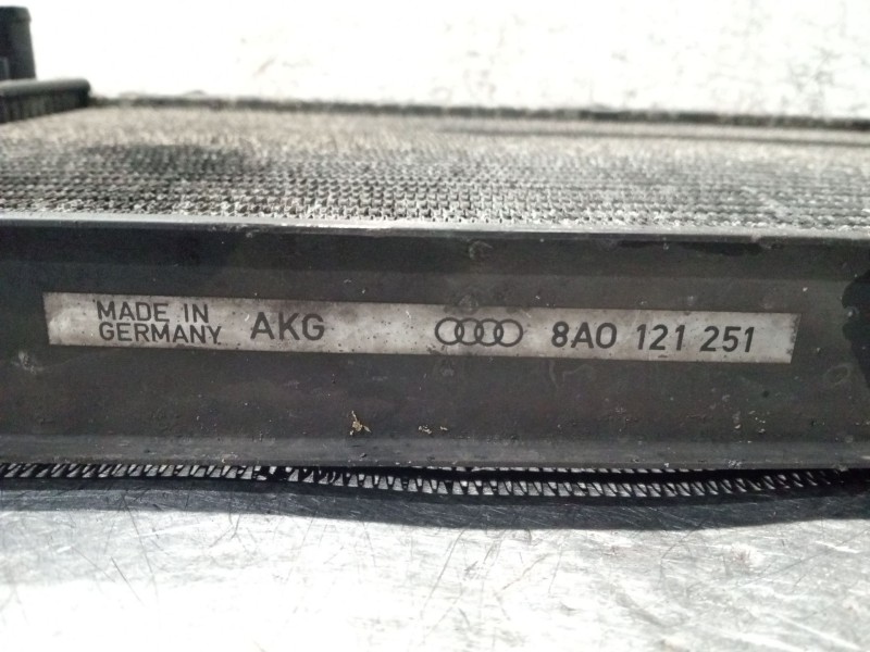 Recambio de radiador agua para audi 80 b4 sedán (8c2) 1.9 tdi referencia OEM IAM 8A0121251  