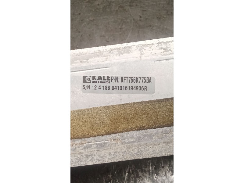 Recambio de intercooler para ford transit courier b460 furgoneta/monovolumen 1.5 tdci referencia OEM IAM OFT766K775BA  