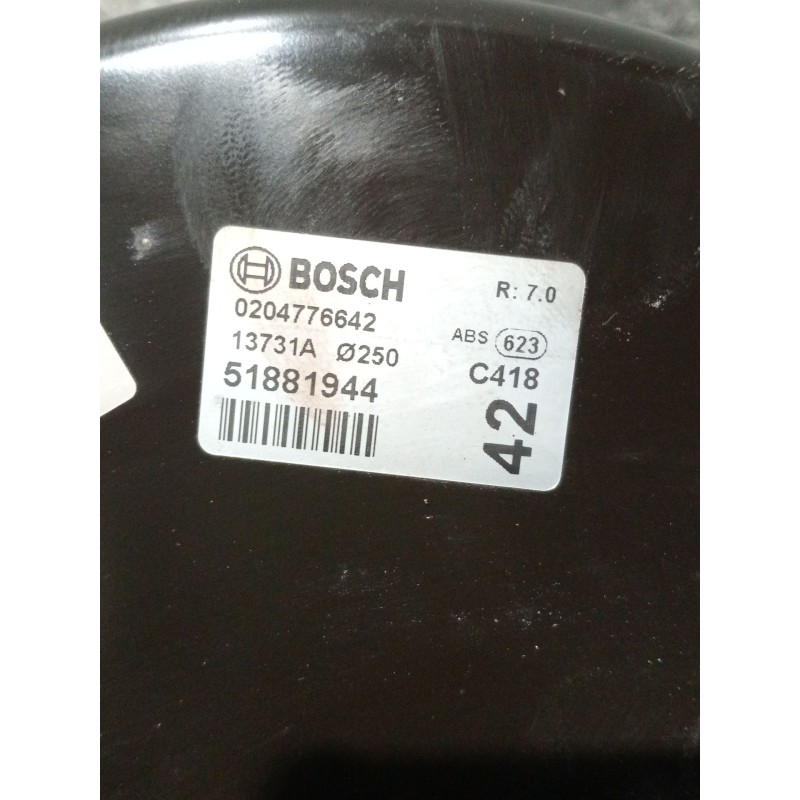 Recambio de servofreno para fiat 500l (351_, 352_) 1.3 d multijet (199lxy1a, 199lxy11) referencia OEM IAM 51881944 0204776642 