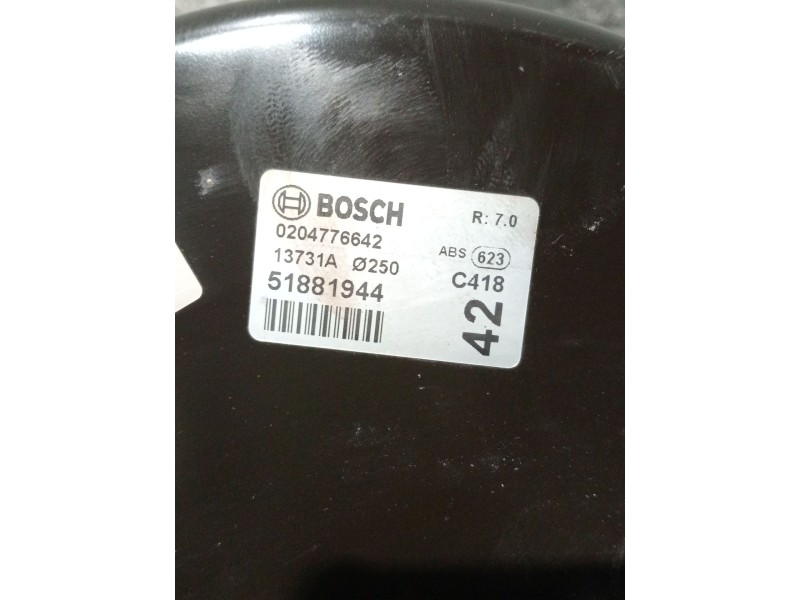 Recambio de servofreno para fiat 500l (351_, 352_) 1.3 d multijet (199lxy1a, 199lxy11) referencia OEM IAM 51881944 0204776642 