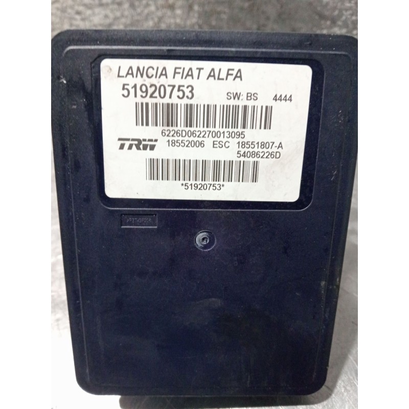 Recambio de abs para fiat 500l (351_, 352_) 1.3 d multijet (199lxy1a, 199lxy11) referencia OEM IAM 51920753 18552006 