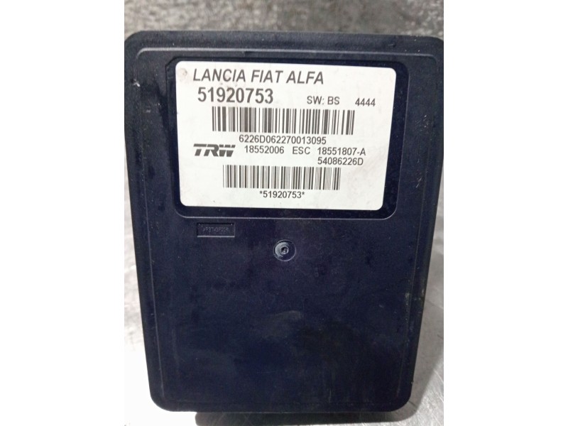 Recambio de abs para fiat 500l (351_, 352_) 1.3 d multijet (199lxy1a, 199lxy11) referencia OEM IAM 51920753 18552006 