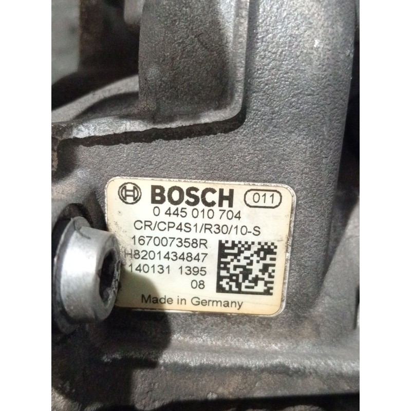 Recambio de bomba inyeccion para mercedes-benz citan monospace (w415) 109 cdi (415.703) referencia OEM IAM 0445010704 167007358R