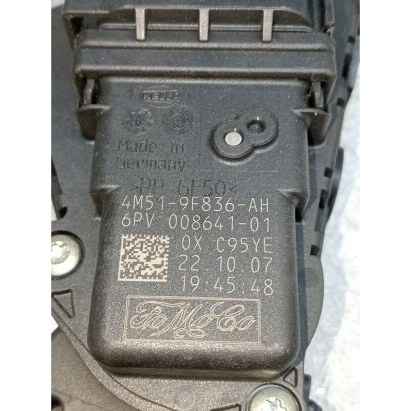 Recambio de potenciometro pedal para ford focus ii (da_, hcp, dp) 1.8 tdci referencia OEM IAM 4M519F836AH 6PV00864101 