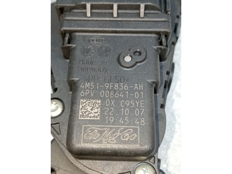 Recambio de potenciometro pedal para ford focus ii (da_, hcp, dp) 1.8 tdci referencia OEM IAM 4M519F836AH 6PV00864101 
