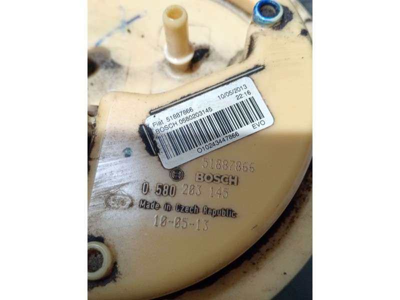 Recambio de bomba combustible para fiat 500l (351_, 352_) 1.3 d multijet (199lxy1a, 199lxy11) referencia OEM IAM 51887866 058020