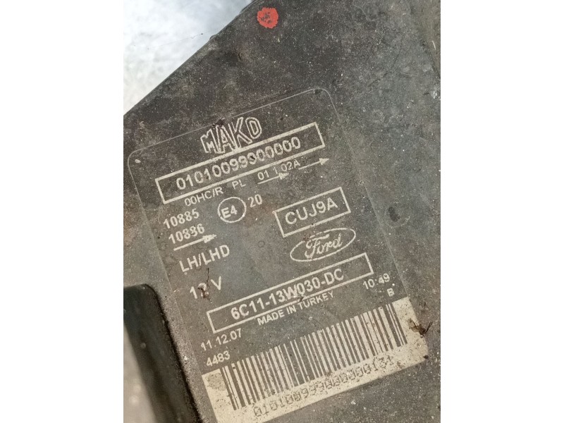 Recambio de faro izquierdo para ford transit furgoneta (fa_ _) 2.2 tdci referencia OEM IAM 6C1113W030DC  