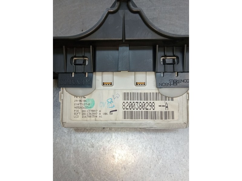 Recambio de pantalla multifuncion para renault kangoo (kc0/1_) 1.5 dci referencia OEM IAM 8200380298A  